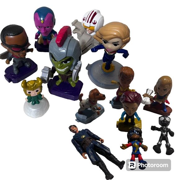Marvel Avengers Action Figure Lot Various Years Guardians Dr Strange McDonalds - Picture 1 of 14